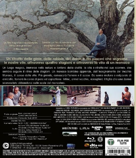 Primavera estate autunno inverno … e ancora primavera (Blu-ray) di Kim Ki-duk - Blu-ray - 2