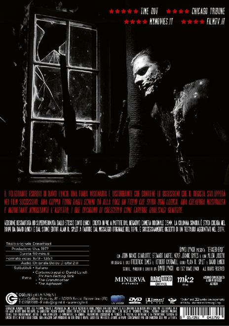 Eraserhead (DVD) di David Lynch - DVD - 2