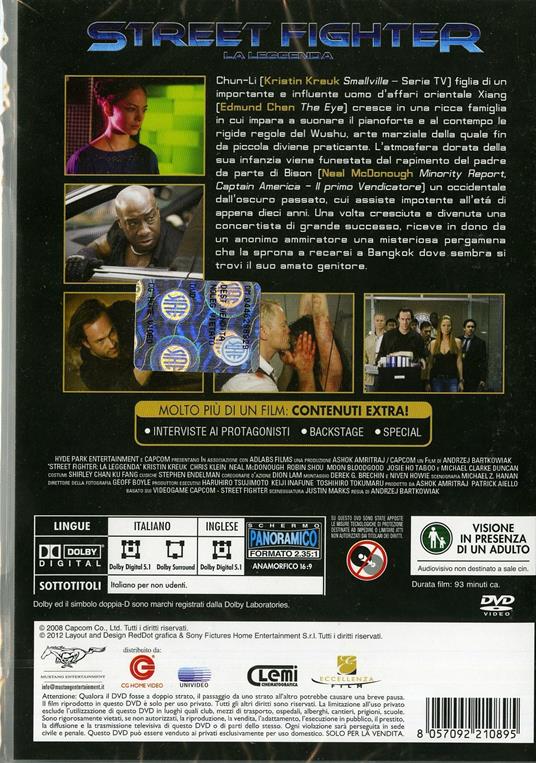 Street Fighter. La Leggenda di Andrzej Bartkowiak - DVD - 2