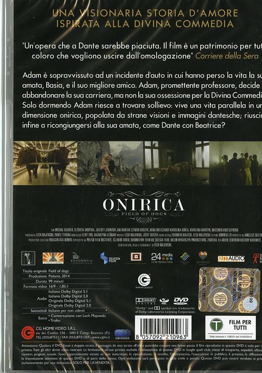 Onirica. Field of Dogs di Lech Majewski - DVD - 2