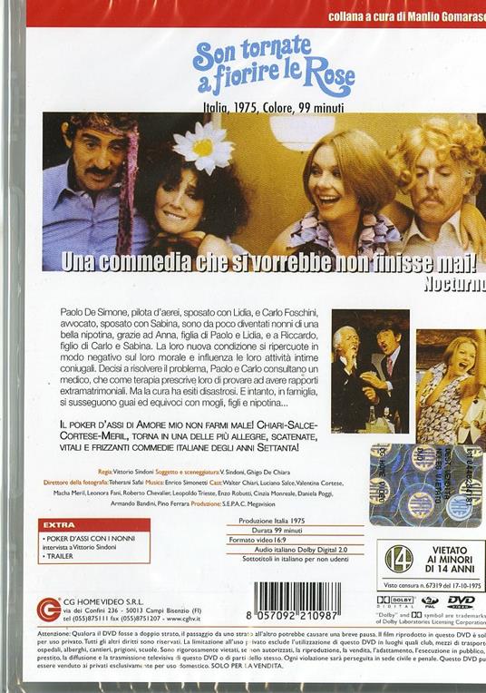 Son tornate a fiorire le rose di Vittorio Sindoni - DVD - 2