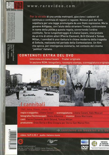 I cannibali di Liliana Cavani - DVD - 2