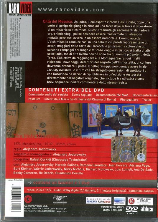 La montagna sacra di Alejandro Jodorowsky - DVD - 2