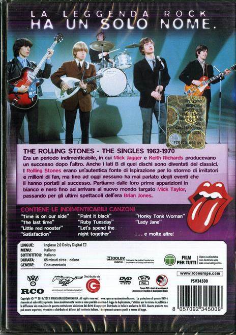 The Rolling Stones. The Singles 1962 - 1970 (DVD) - DVD di Rolling Stones - 2