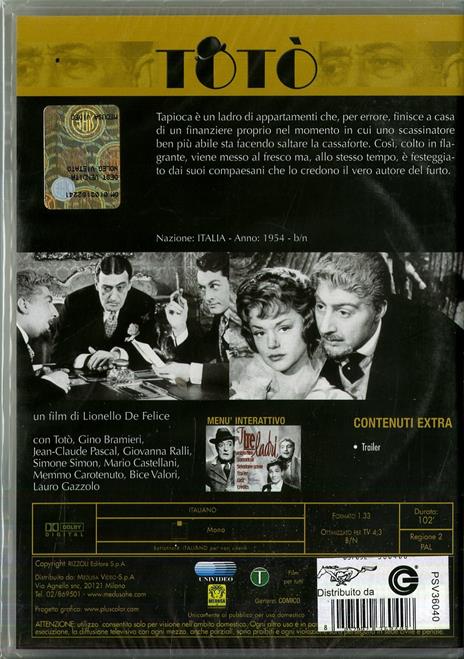 I tre ladri di Lionello De Felice - DVD - 2
