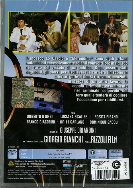 I due vigili di Giuseppe Orlandini - DVD - 2