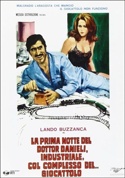 La prima notte del Dr. Danieli, industriale col complesso del giocattolo di Gianni Grimaldi - DVD