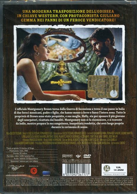 Il ritorno di Ringo di Duccio Tessari - DVD - 2