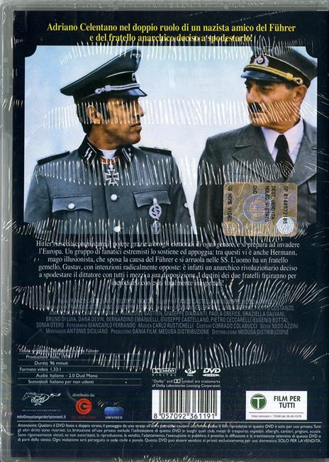 Zio Adolfo in arte Führer di Franco Castellano,Pipolo - DVD - 2