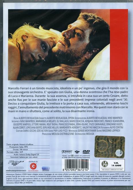 Attenti al buffone di Alberto Bevilacqua - DVD - 2