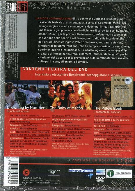 Peter Greenaway (3 DVD) di Peter Greenaway - 2