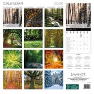 Calendario da muro 2026 Magic Trees Allaluna - 30 x 30 cm