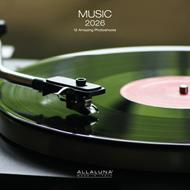 Calendario da muro 2026 Music Allaluna - 30 x 30 cm