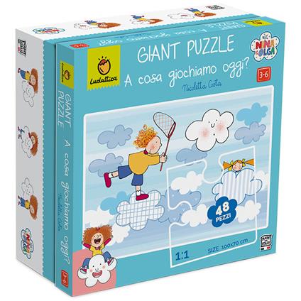 Giant Puzzle Nina E Olga A Cosa Giochiamo Oggi?