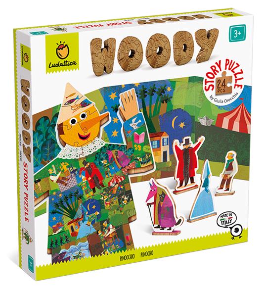 Woody Puzzle - Pinocchio (22600)