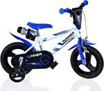 SCH Bici Runner 12'' Blu-3-5 Anni, Bicicletta Bambino, Blu, 12