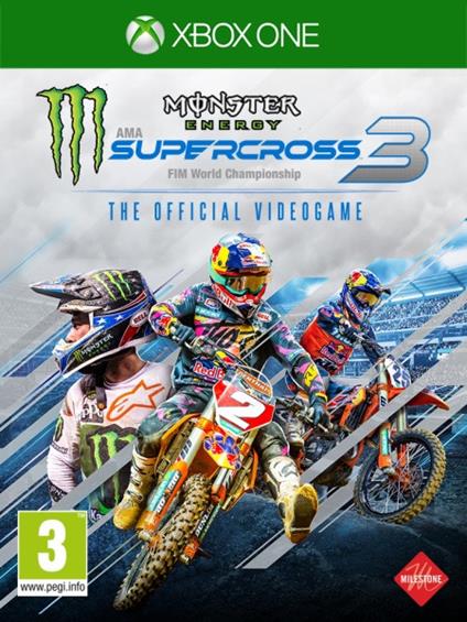 Koch Media Monster Energy Supercross - The Official Videogame 3, Xbox One videogioco Basic Inglese