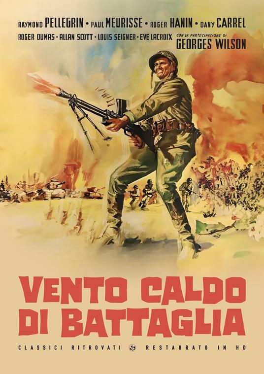 Vento Caldo Di Battaglia (Restaurato In Hd) (DVD) di Charles Brabant - DVD