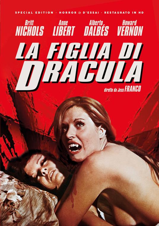La Figlia Di Dracula (Special Edition) (Restaurato In Hd) (DVD) di Jesus Franco - DVD