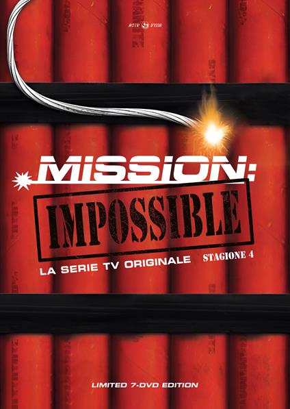 Mission: Impossible - Serie Tv - Stagione 04 (7 Dvd) (Limited Edition 500 Copie) di Barry Crane,Leonard Horn,Paul Krasny - DVD