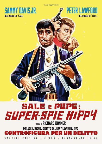 Sale e Pepe: Super Spie Hippy (Special Edition) (2 Dvd) (Restaurato In Hd) di Richard Donner,Jerry Lewis - DVD