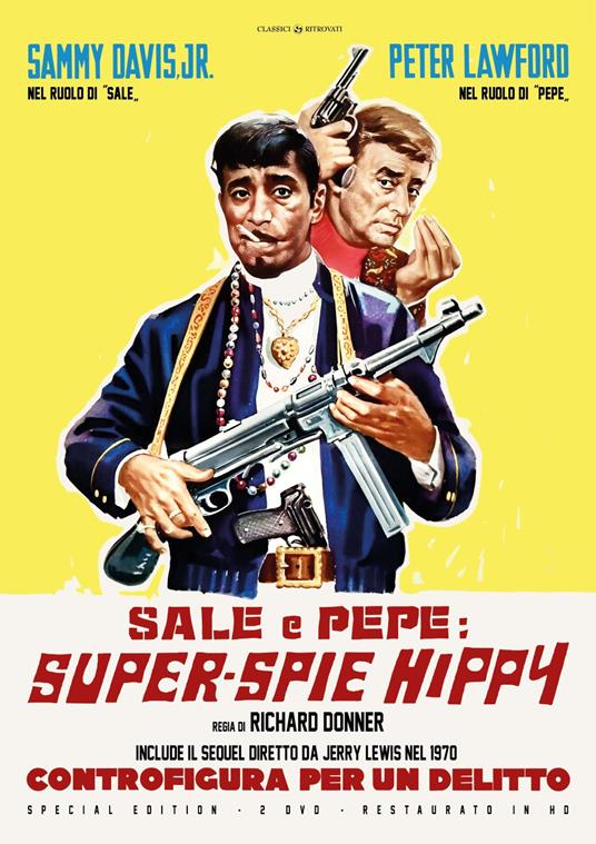 Sale e Pepe: Super Spie Hippy (Special Edition) (2 Dvd) (Restaurato In Hd) di Richard Donner,Jerry Lewis - DVD