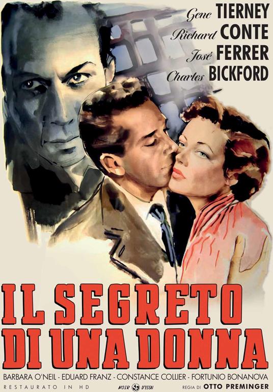 Il Segreto Di Una Donna (DVD) (Restaurato In Hd) di Otto Preminger - DVD