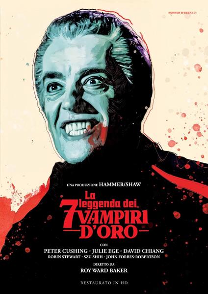 La Leggenda Dei 7 Vampiri D'Oro (DVD) (Restaurato In Hd) di Roy Ward Baker - DVD