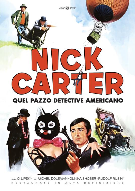 Nick Carter, quel pazzo detective americano. Restaurato in HD di Oldrich Lipsky - DVD