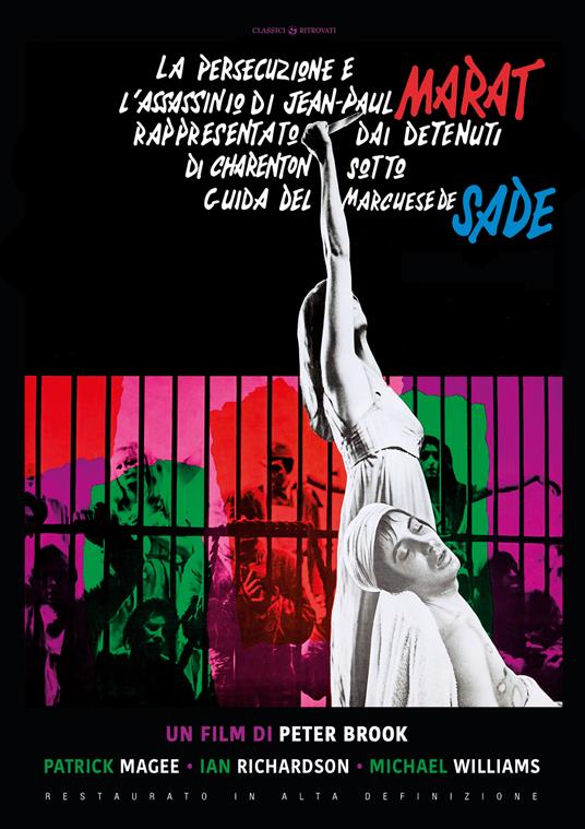 Marat/Sade (Restaurato In Hd) (DVD) di Peter Brook - DVD