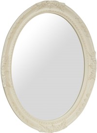 Specchio da parete camera da letto 93x72 cm Specchio shabby chic bianco  Specchio parete per la casa