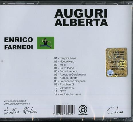 Auguri Alberta - CD Audio di Enrico Farnedi - 2