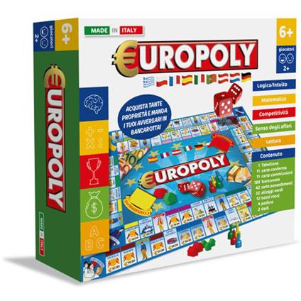 Europoly Gioco Di Società Unogiochi 208 (Ita)