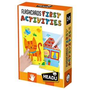 Giocattolo Flashcards First Activities Montessori Headu