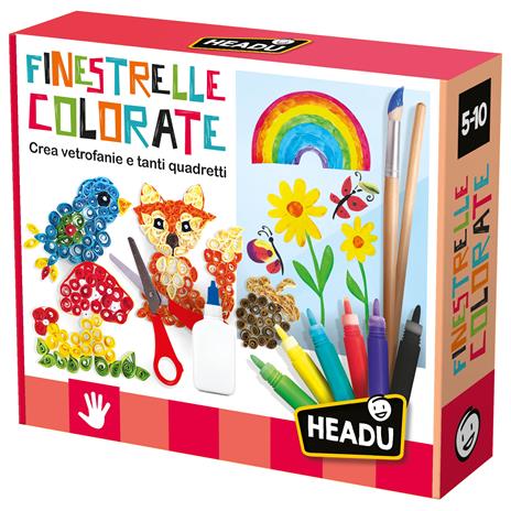 Finestrelle Colorate - kit per decorare finestre