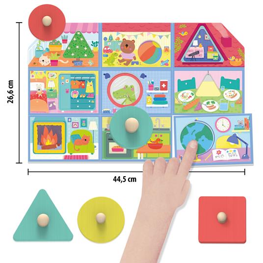 La Mia Prima Casetta delle Forme Montessori - 2