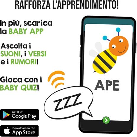 Headu - Flashcards Parlanti Suoni, Versi e Rumori, 4 Giochi per i più Piccoli - 5