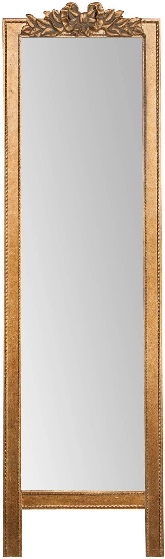 Specchio da terra camera da letto 175x50x40 cm Specchio grande da terra in  legno color oro Specchio lungo - Biscottini - Idee regalo