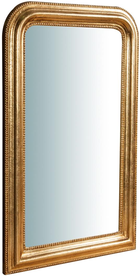 Specchio da parete oro 69x43x3 cm Made in Italy Specchio ingresso