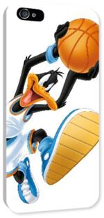 COVER DAFFY DUCK BASKETBALL IPHONE 4/4S CUSTODIE/PROTEZIONE - MOBILE/TABLET