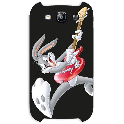 COVER BUGS BUNNY ROCK SAMSUNG S3 CUSTODIE/PROTEZIONE - MOBILE/TABLET - 2