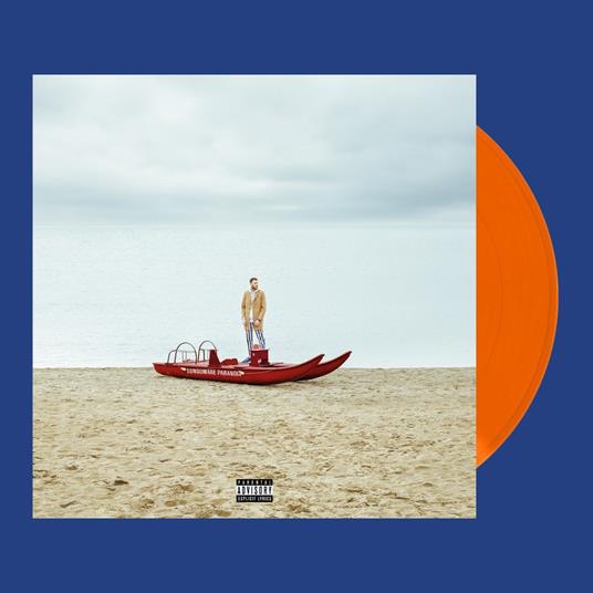 Lungomare Paranoia (5 Years Edition) (Orange Coloured Vinyl) - Vinile LP di Mecna