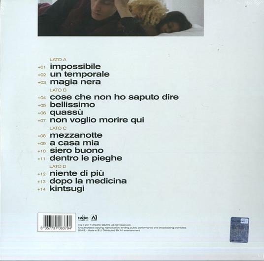 Mezzanotte (180 gr.) - Vinile LP di Ghemon - 2