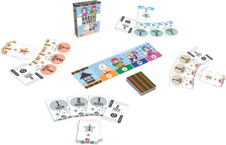 Kabuki Tricks, Gioco da Tavolo di Carte per 2-5 Giocatori, Durata 20-30 Minuti, Tambù Games - 4