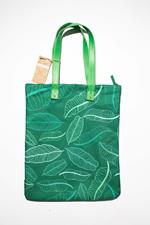 Bag Foglie Verdi - Realizzata con fibre di plastica riciclata