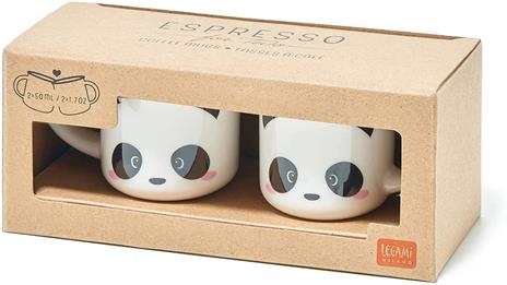 Tazzine da caffè Legami, Espresso For Two - Coffee Mug - Panda - 3