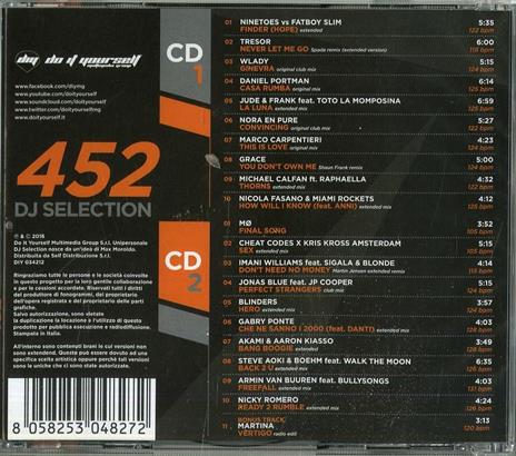 DJ Selection 452 - CD Audio - 2