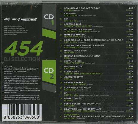 DJ Selection 454 - CD Audio - 2