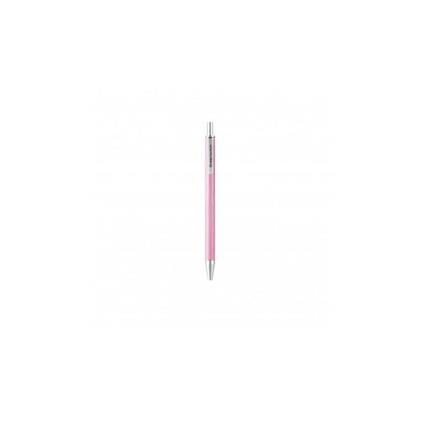 Mini Pen Mini Penna A Pulsante, Corpo In Alluminio, Colori Perlati, Refill Standard Blu.