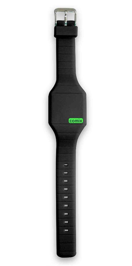 Orologio in silicone Comix Colors. In confezione regalo